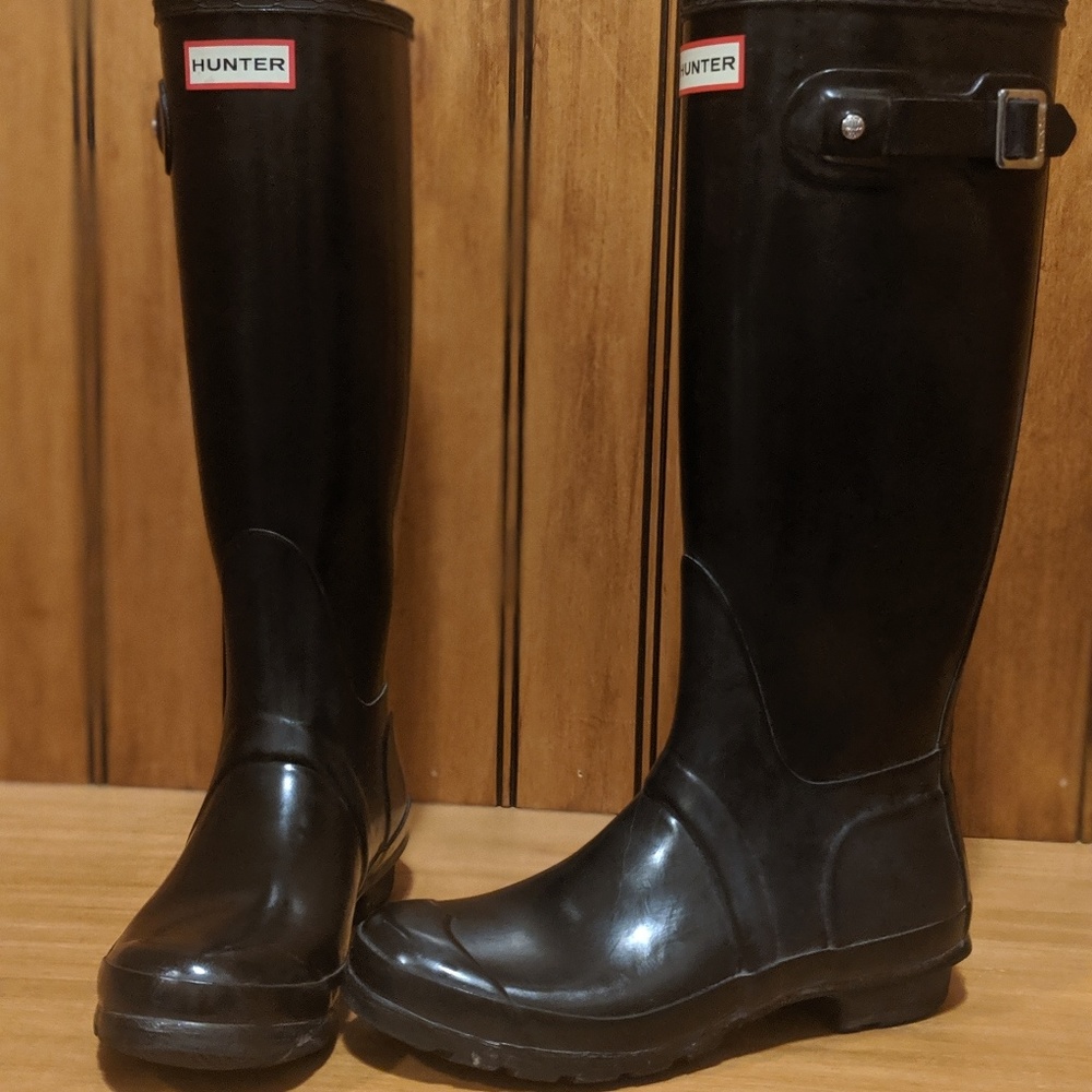 Women's Hunter boots size 7